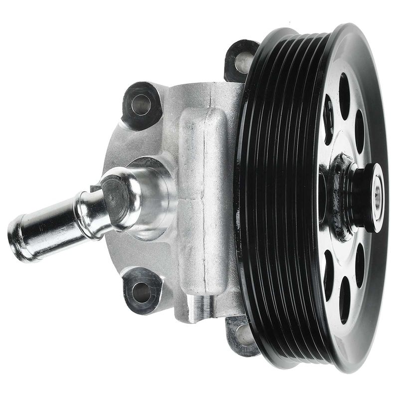 Power Steering Pump with Pulley for Ford F-450 F-550 Super Duty 2011-2016 6.8L