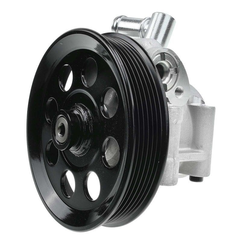 Power Steering Pump with Pulley for Ford E-150 E-250 Econoline Van Wagon 11-14