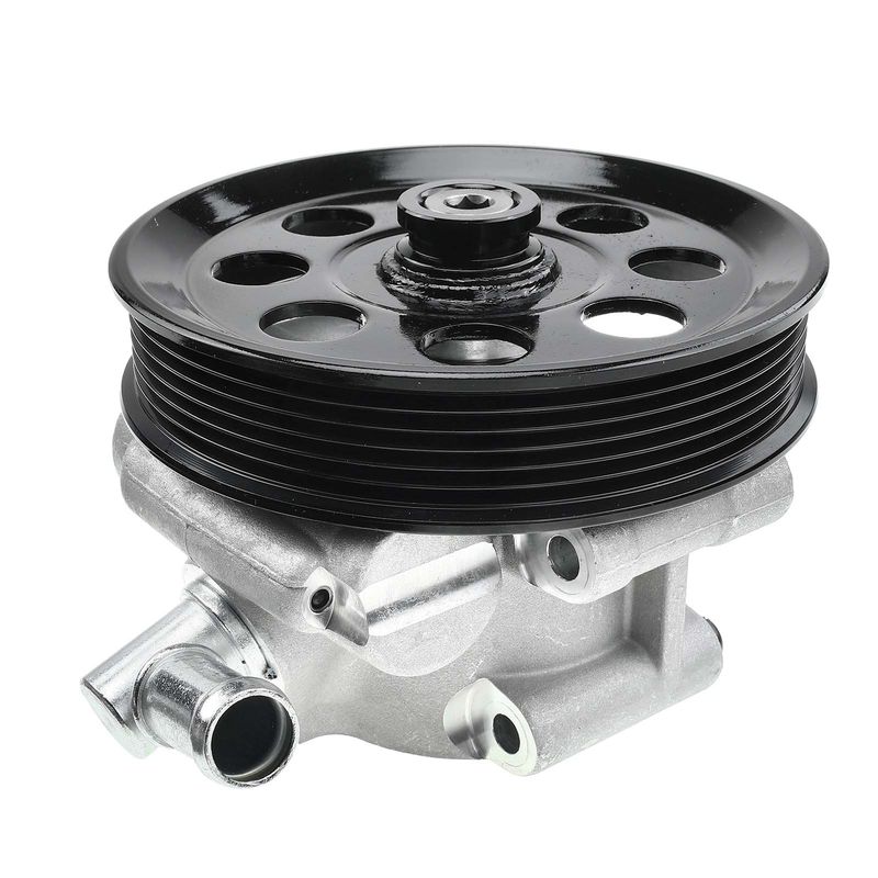 Power Steering Pump with Pulley for Ford E-150 E-250 Econoline Van Wagon 11-14