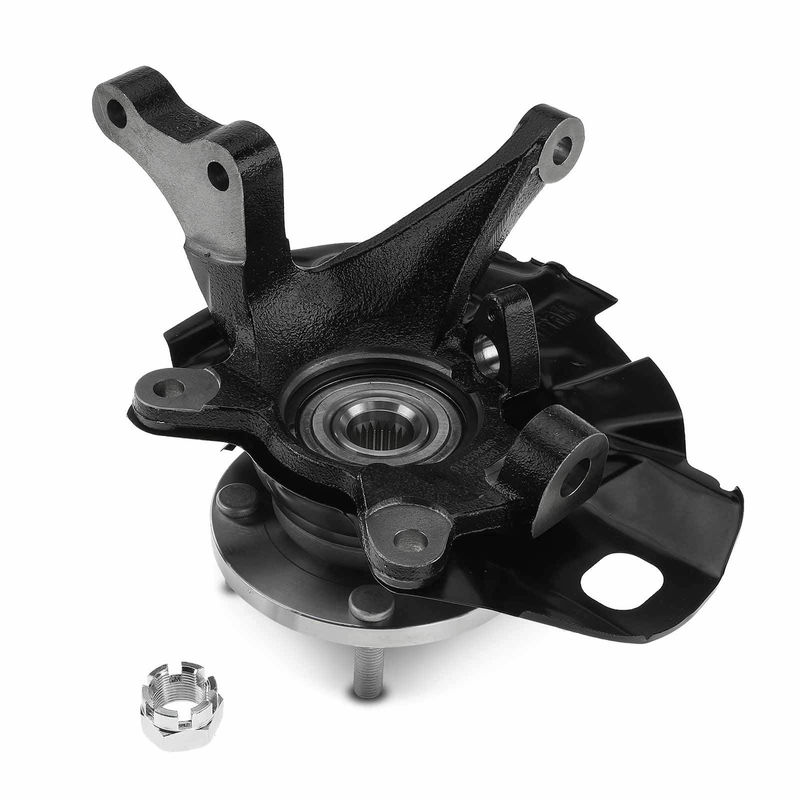 Front Passenger Steering Knuckle Assembly for Hyundai Elantra 2001-2006 L4 2.0L
