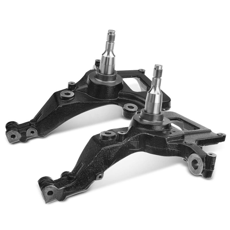 2x Front Steering Knuckle for Ford Ranger 2001-2009 RWD Coil Springs