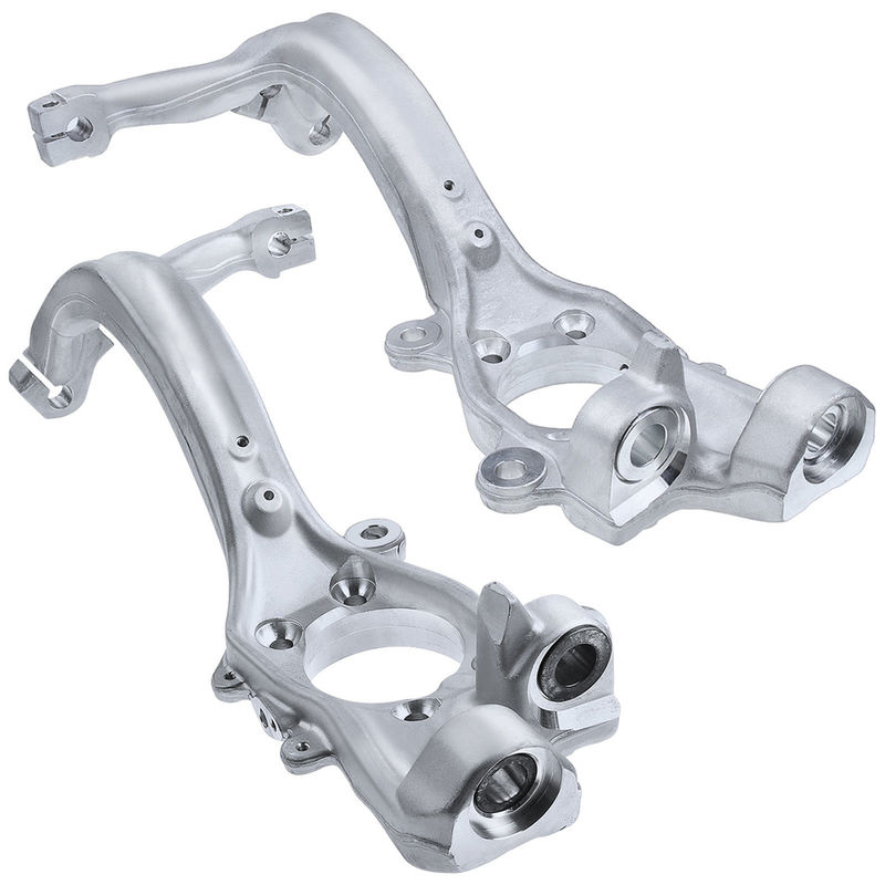 2x Front Steering Knuckle for Audi A6 Quattro 2005-2011 4.2L S6 2007-2011 5.2L