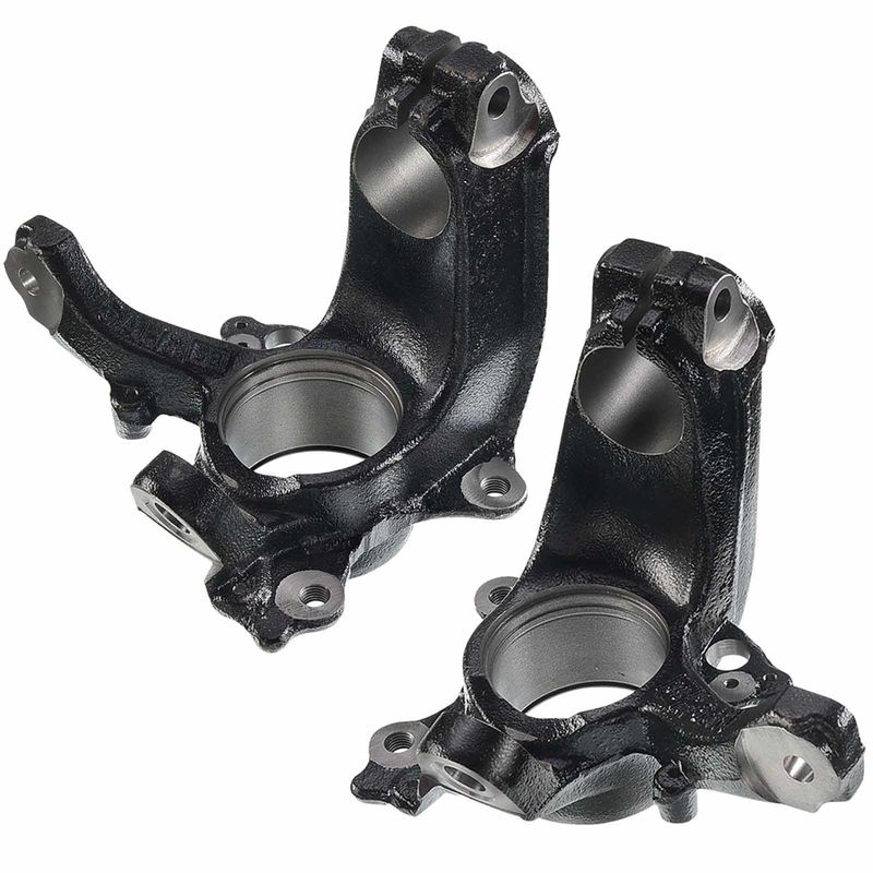 2x Front Steering Knuckle for Volkswagen Beetle 99-10 Golf 00-06 Jetta 99-05