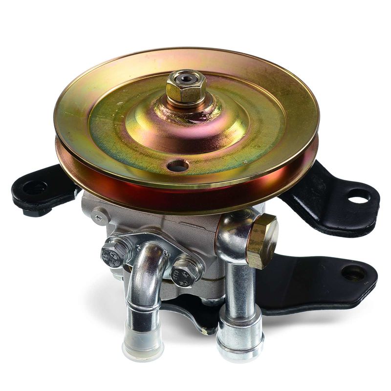 Power Steering Pump with Pulley for Nissan Pickup 2.4L 2.5L 1998-2010