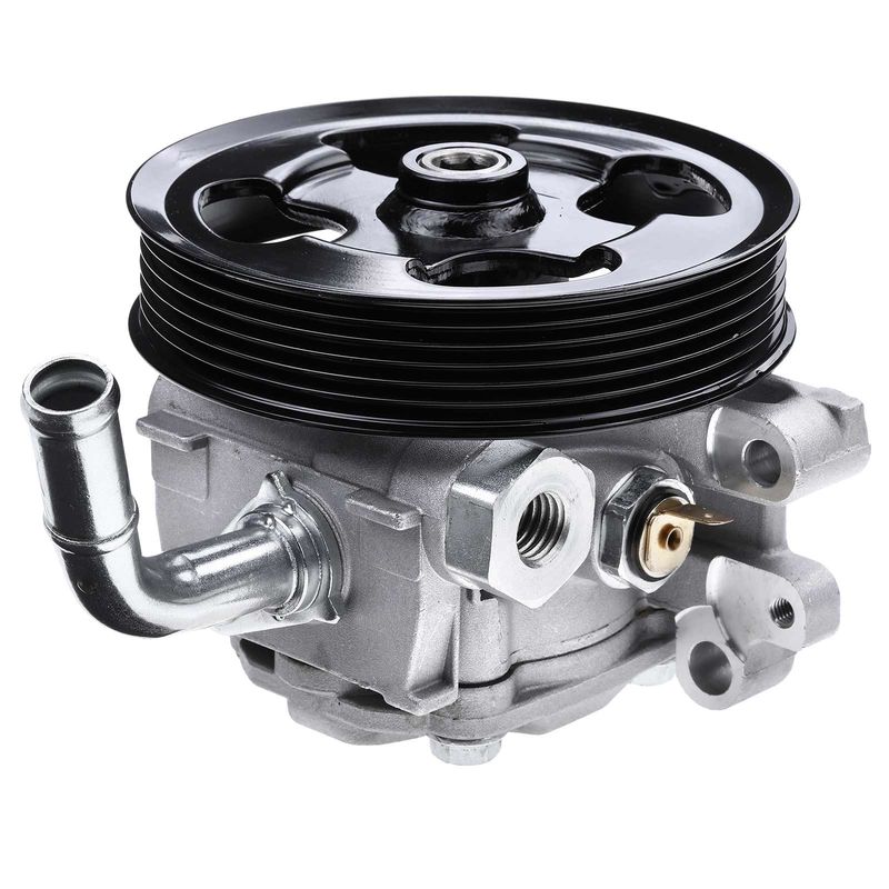 Power Steering Pump with Pulley for Mazda 3 2007-2009 L4 2.3L Turbocharged