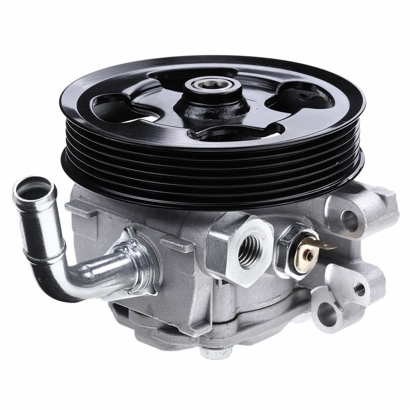 Power Steering Pump with Pulley for Mazda 3 2007-2009 L4 2.3L Turbocharged