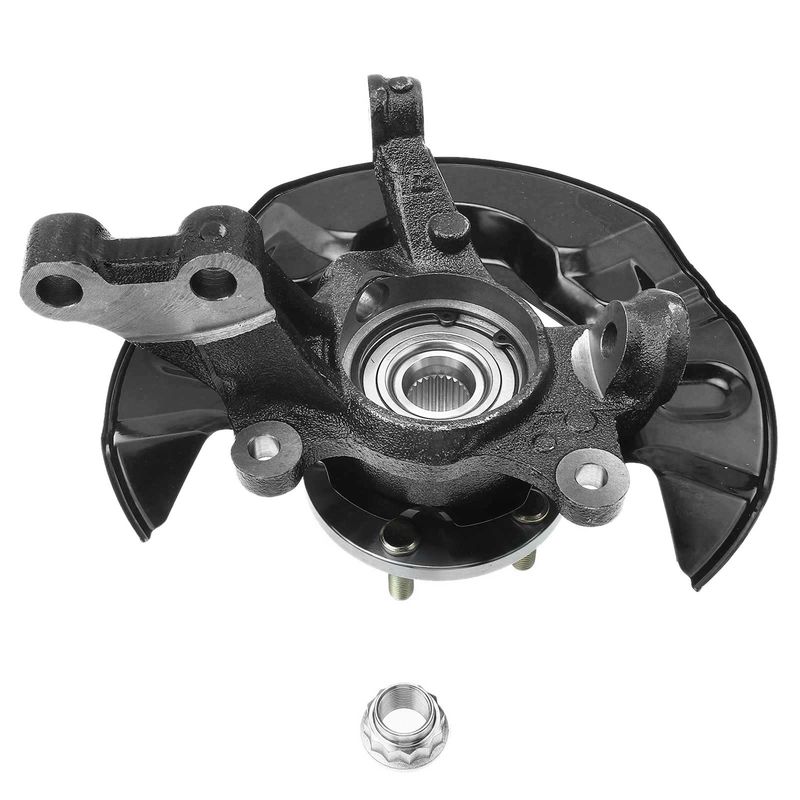 2x Front Steering Knuckle Assembly for Toyota Matrix 2003-2006 L4 1.8L AWD