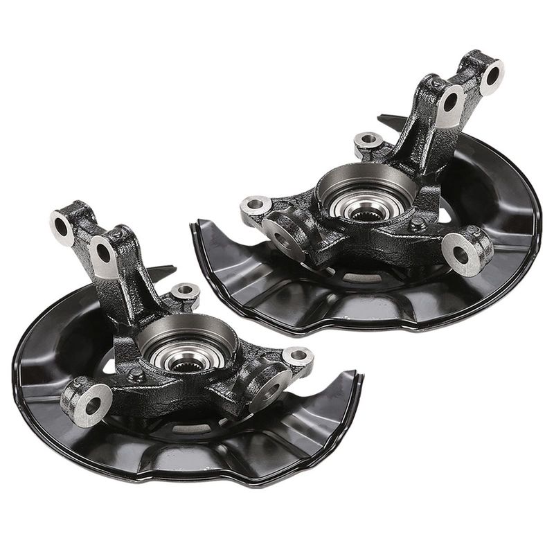2x Front Steering Knuckle & Wheel Hub Bearing Assembly for Toyota Corolla Matrix