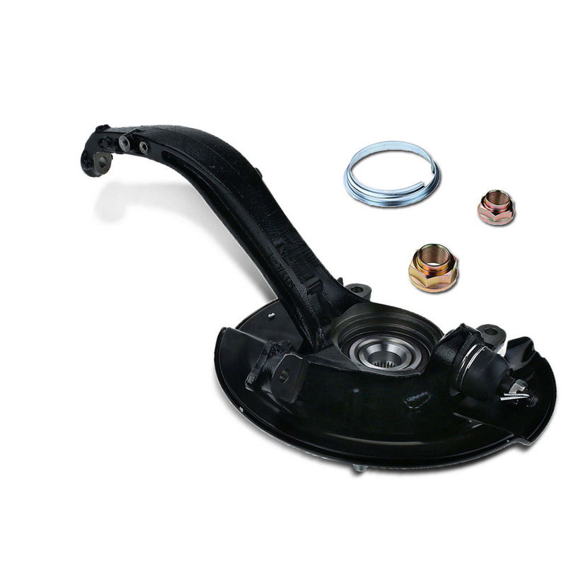 Front LH Steering Knuckle & Wheel Hub Bearing Assembly for Honda Accord 03-07 Manual Trans