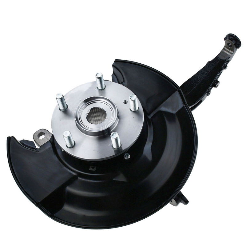 Front LH Steering Knuckle & Wheel Hub Bearing Assembly for Honda Accord 03-07 Manual Trans