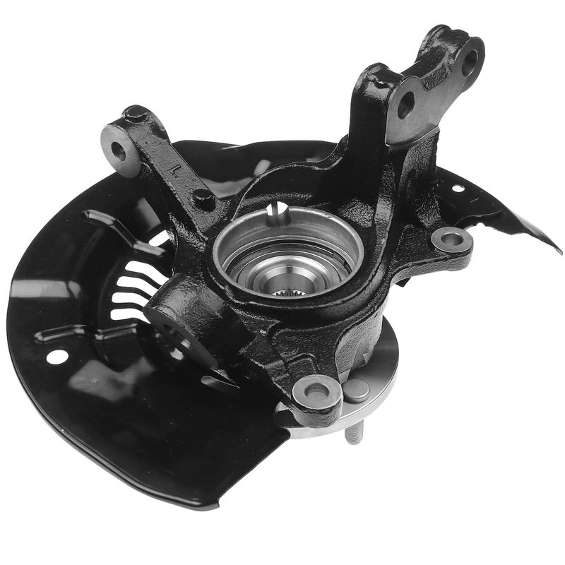 Front Driver Steering Knuckle & Wheel Hub Bearing Assembly for Toyota Sienna 11-17