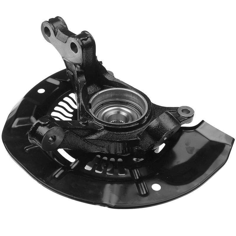 Front Driver Steering Knuckle & Wheel Hub Bearing Assembly for Toyota Sienna 11-17