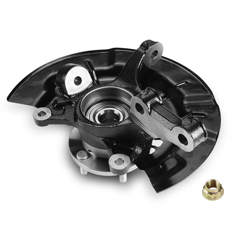Front LH Steering Knuckle & Wheel Hub Bearing Assembly for Toyota Camry 12-17
