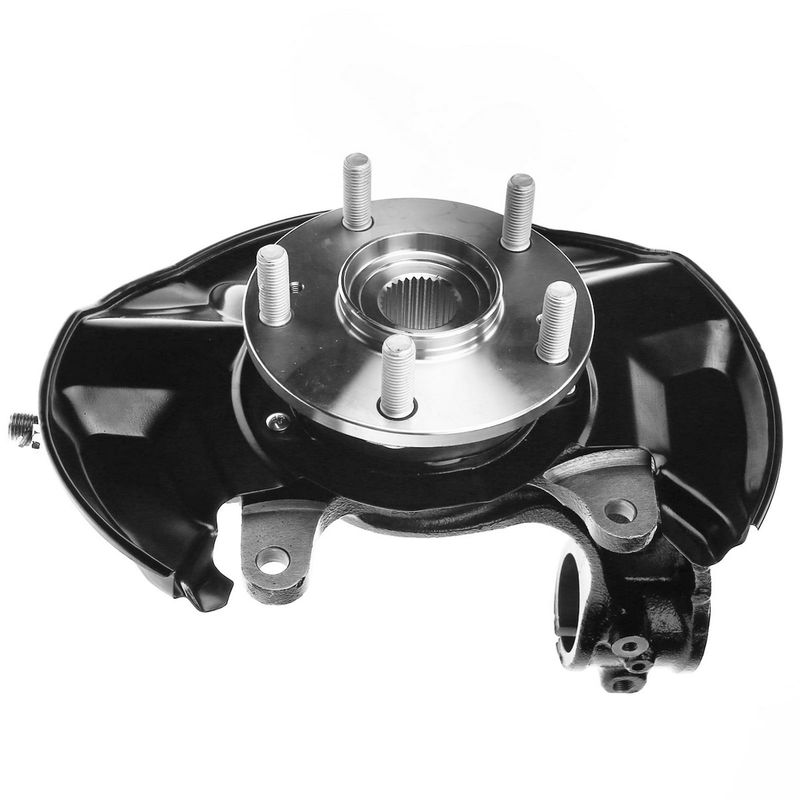 Front Passenger Steering Knuckle & Wheel Hub Bearing Assembly for Honda Accord