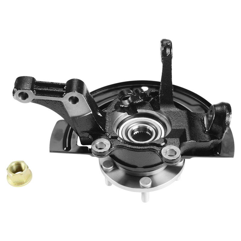 2x Front Steering Knuckle & Wheel Hub Bearing Assembly for Nissan Altima 02-06