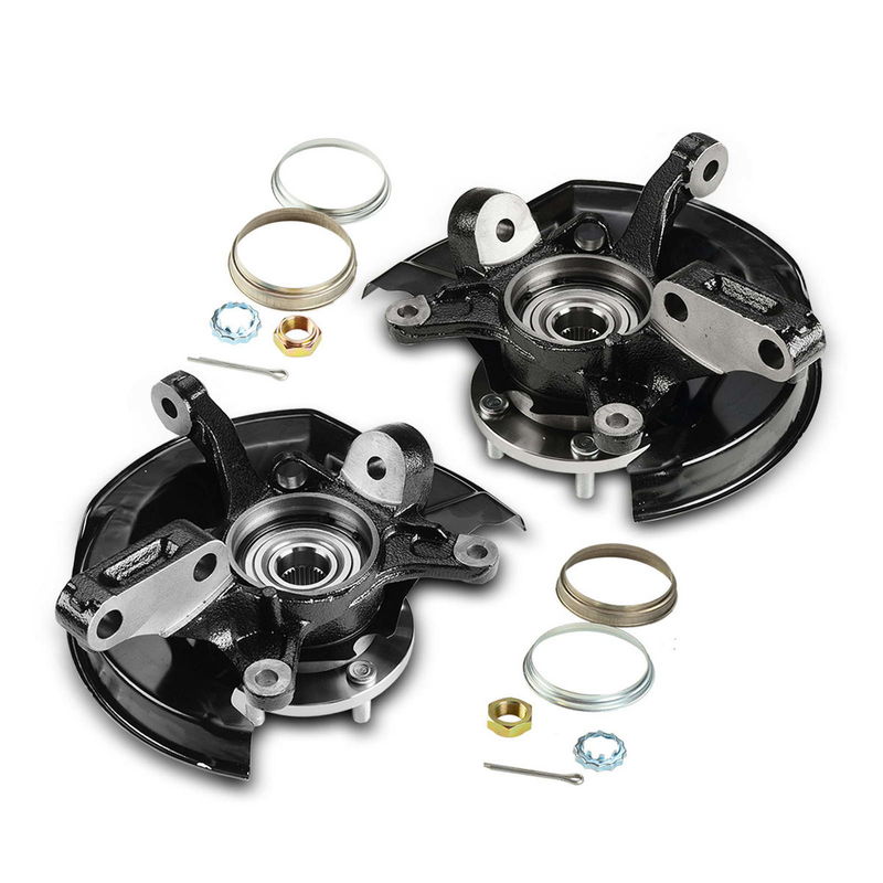 2x Front Steering Knuckle & Wheel Hub Bearing Assembly for Toyota Camry 97-01