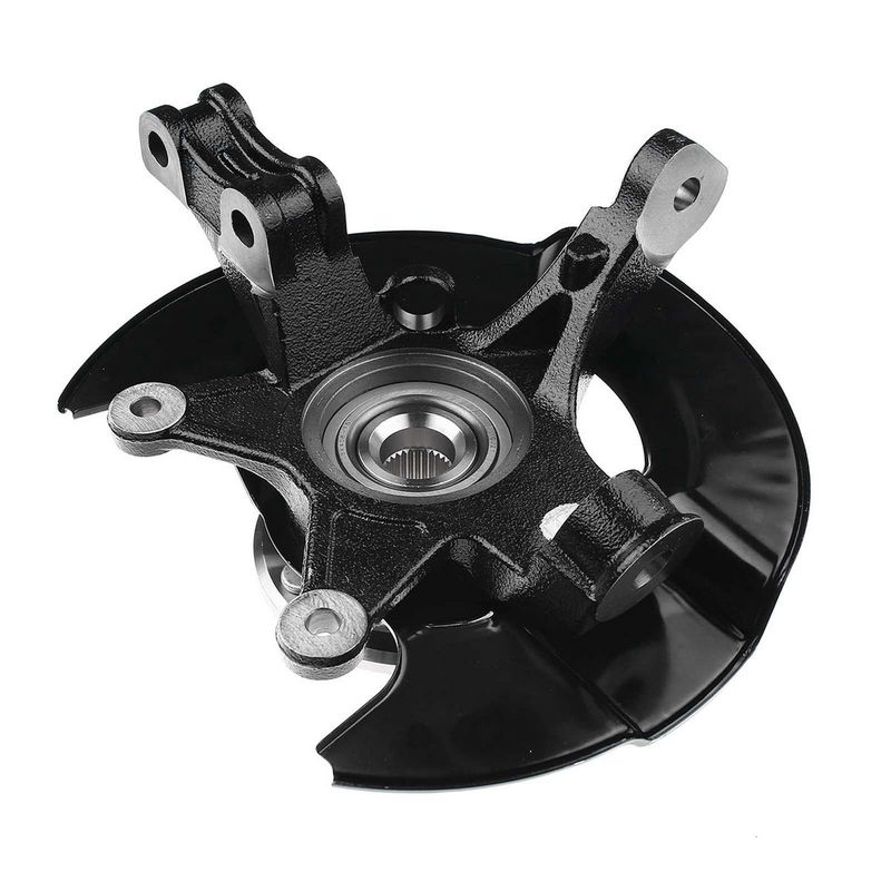 2x Front Steering Knuckle & Wheel Hub Bearing Assembly for Honda Pilot 05-08