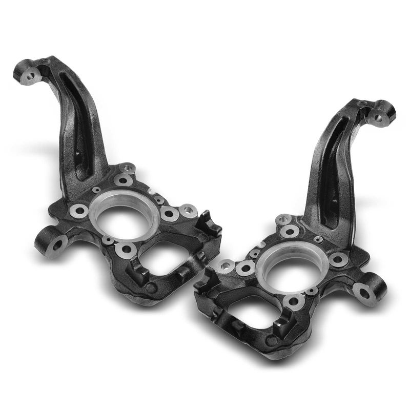 2x Front Steering Knuckle for Ford F-150 2004-2008 Lincoln Mark LT 2006-2008 4WD