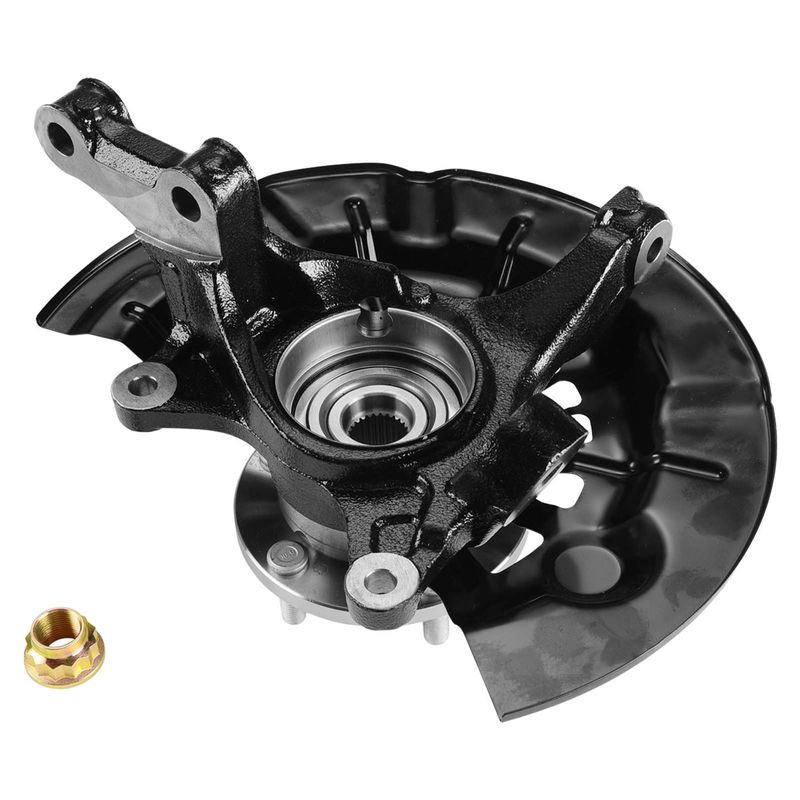 2x Front Steering Knuckle & Wheel Hub Bearing Assembly for Toyota Camry 12-17