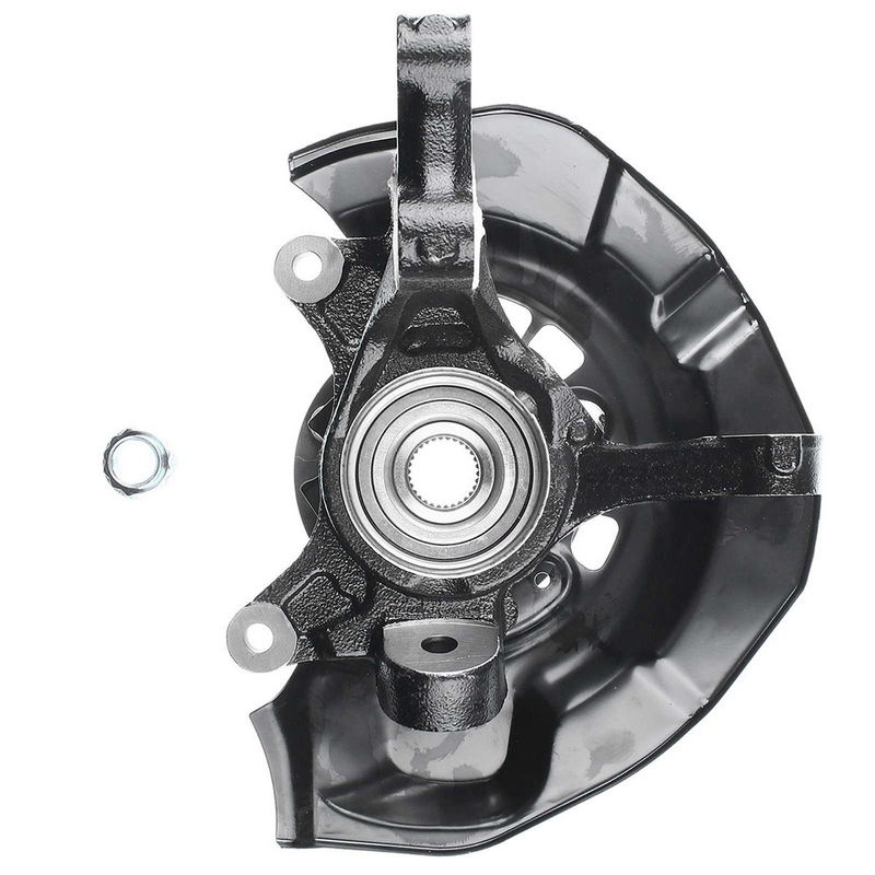 2x Front Steering Knuckle & Wheel Hub Bearing Assembly for Toyota Sienna 04-10