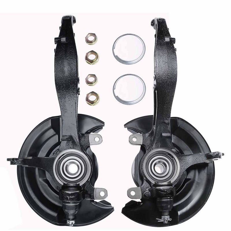 2x Front Steering Knuckle Assembly for Honda Accord 2003-2007 L4 2.4L