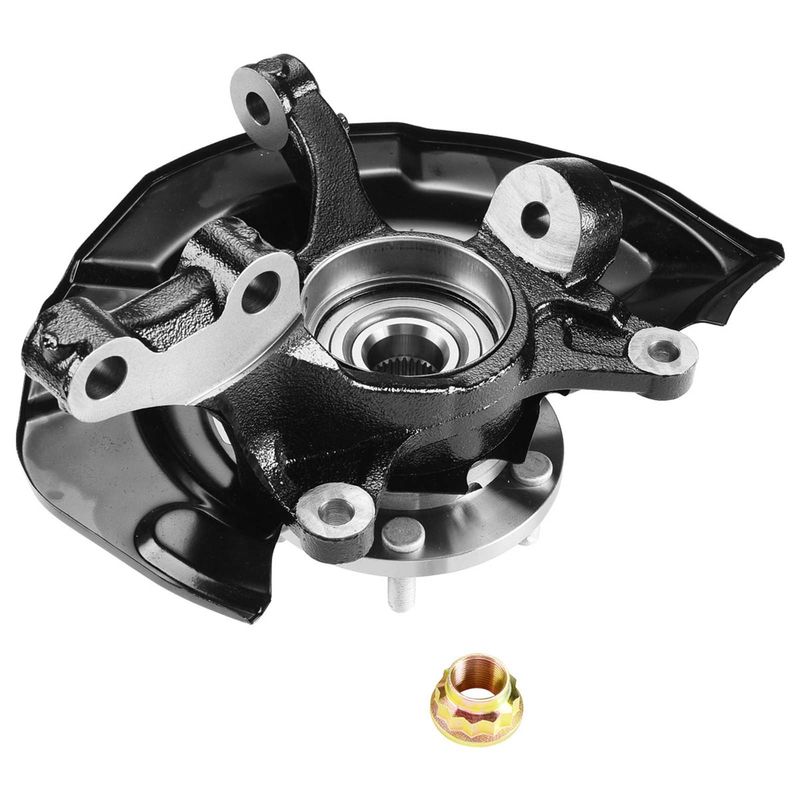 2x Front Steering Knuckle & Wheel Hub Bearing Assembly for Toyota Avalon 05-11