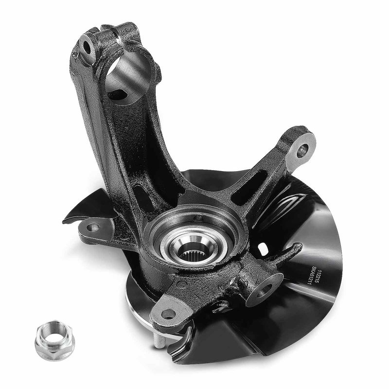 Front Passenger Steering Knuckle Assembly for Honda Civic 2017-2020 L4 1.5L 2.0L