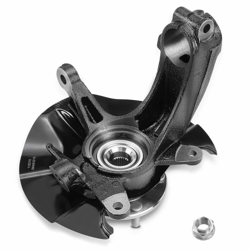 Front Driver Steering Knuckle Assembly for Honda Civic 2017-2020 L4 1.5L 2.0L