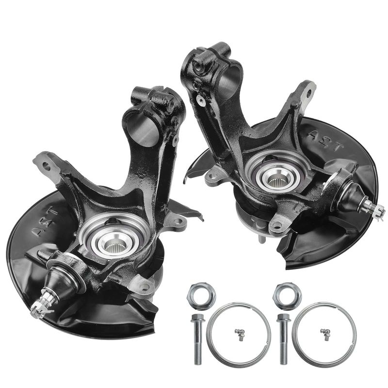 2x Front Steering Knuckle Assembly for Honda Accord 2013-2017 V6 3.5L