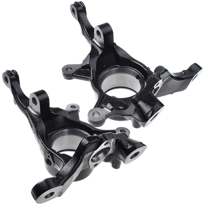 2x Front Steering Knuckle for BMW X5 E53 2000-2006 L6 3.0L V8 4.4L V8 4.6L 4.8L