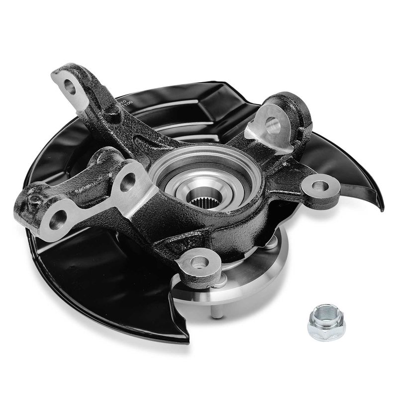 Front Passenger Steering Knuckle Assembly for Honda CR-V 2007-2009 L4 2.4L