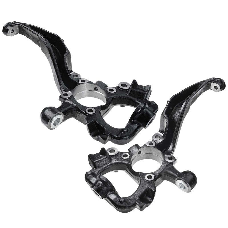 2x Front Steering Knuckle for Land Rover LR3 2005-2009 4.0L V8 4.4L