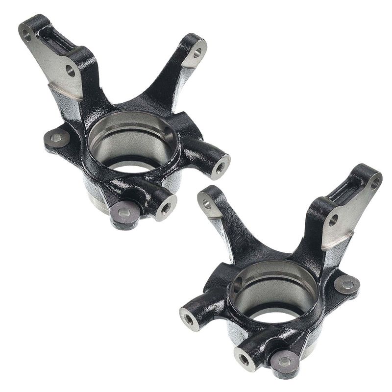 2x Front Steering Knuckle for Hyundai Tucson Kia Sportage 2005-2009