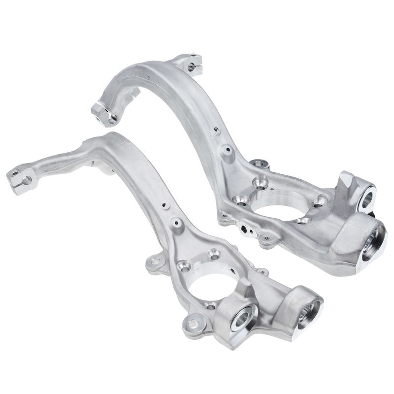 2x Front Steering Knuckle for Audi A6 2006-2011 3.2L A6 Quattro 2005-2011
