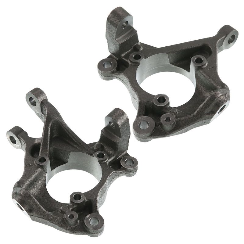 2x Front Steering Knuckle for Jeep Wrangler V6 3.6L 3.8L 2007-2017