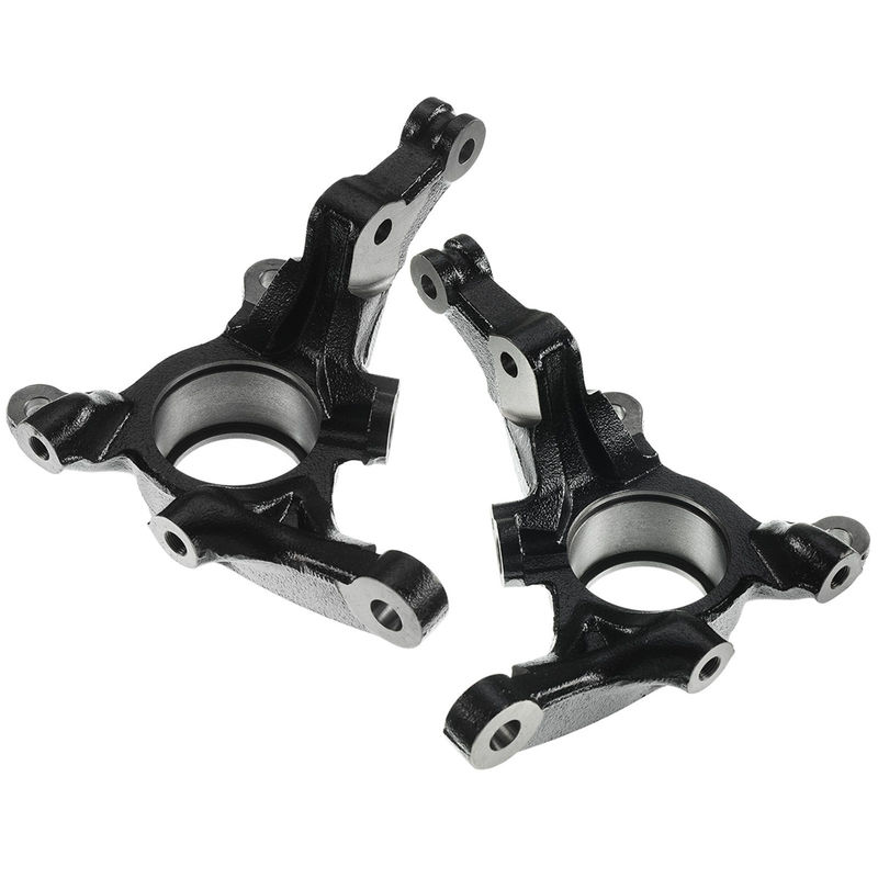 2x Front Steering Knuckle for Hyundai Accent Kia Rio Rio5 L4 1.6L