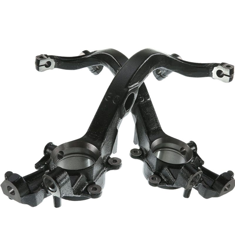 2x Front Steering Knuckle for Audi A4 A6 Quattro B5 V6 2.8L 1998-2001
