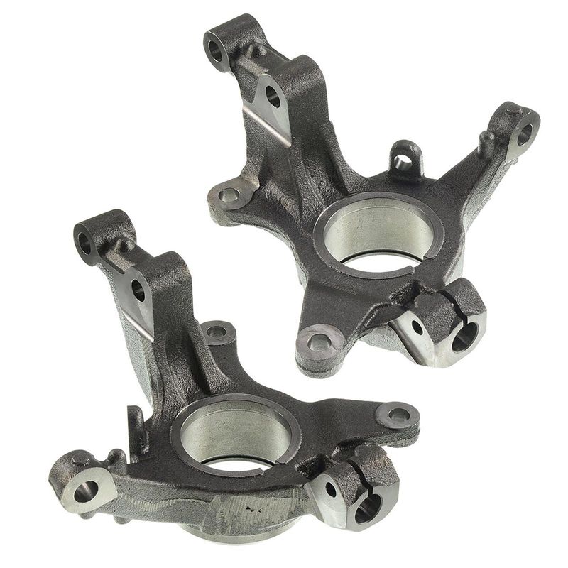 2x Front Steering Knuckle for Ford Edge 07-14 Lincoln 07-15