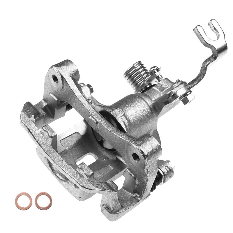 Rear Passenger Brake Caliper with Bracket for Nissan Sentra 2004-2006 SER Spec V