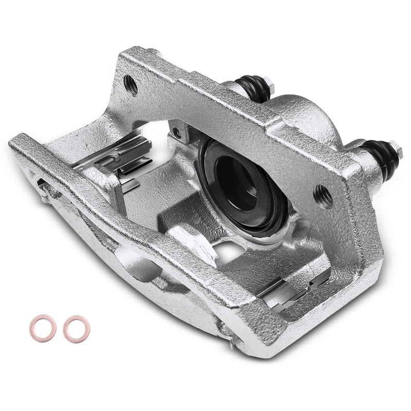 Rear Passenger Brake Caliper with Bracket for Dodge Durango Ram 1500 Van 2003