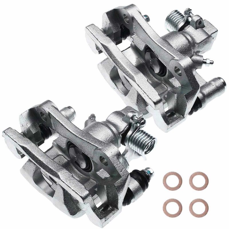 2x Rear Brake Caliper with Bracket for Chevy Lumina 1995-1999 Buick Regal