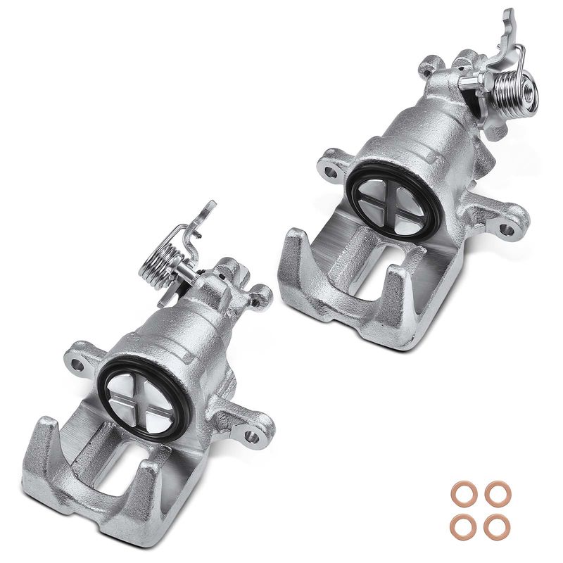 2x Rear Disc Brake Calipers for Honda S2000 2000-2009 L4 2.2L 2.0L