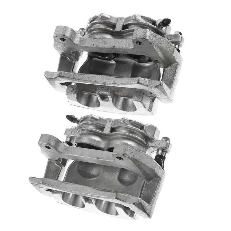 2x Front Disc Brake Calipers with Bracket for Pontiac G8 2008-2009 6.0L 6.2L