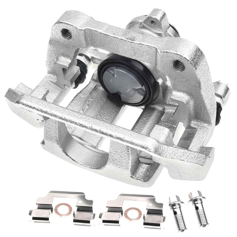 Rear Passenger Brake Caliper with Bracket for Volvo XC60 S60 XC70 S80 V60 V70 V8