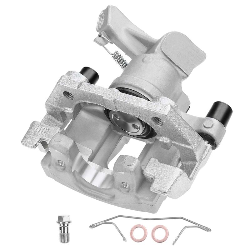 Rear Passenger Brake Caliper with Bracket for Cadillac BLS Saab 9-3 2003-11 9-3X