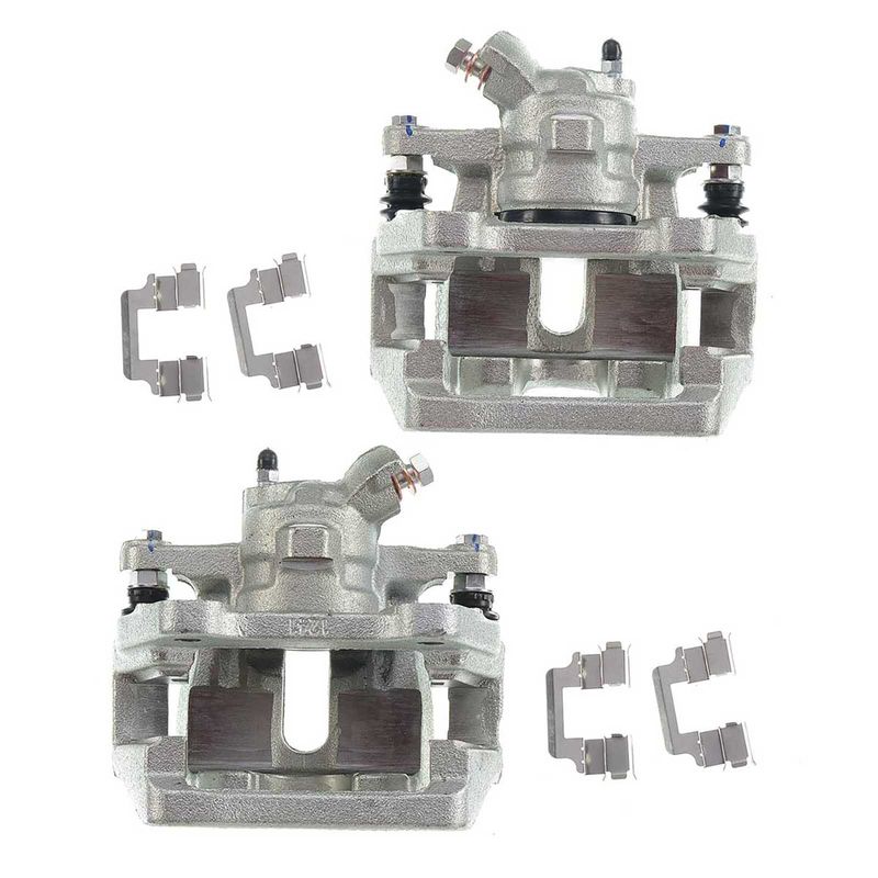2x Rear Disc Brake Calipers with Bracket for Land Rover Range Rover 06-09