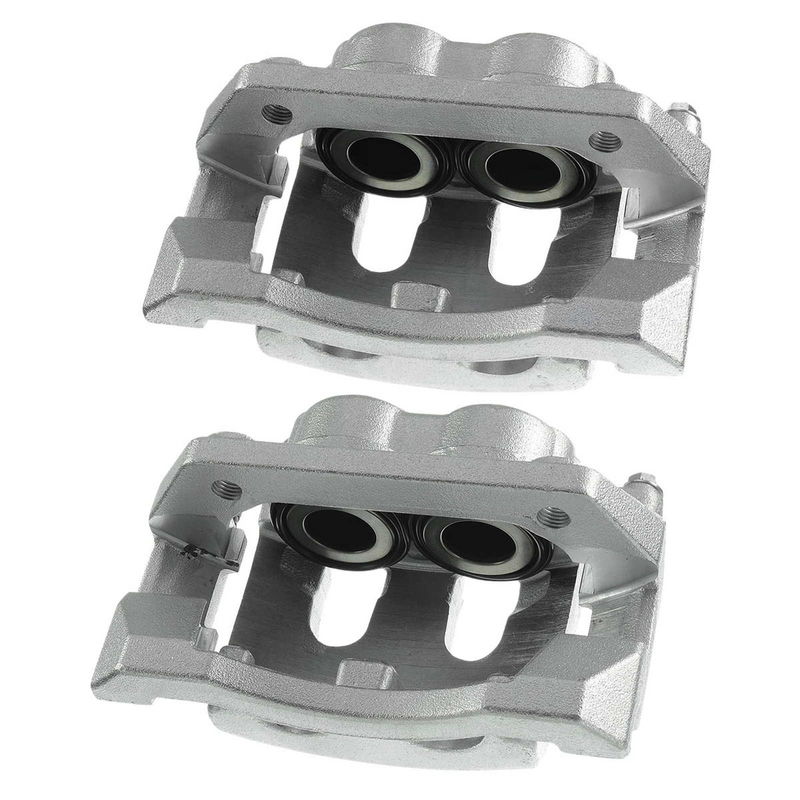 2x Rear Brake Caliper with Bracket for Ford F-350 Super Duty w/ Dual