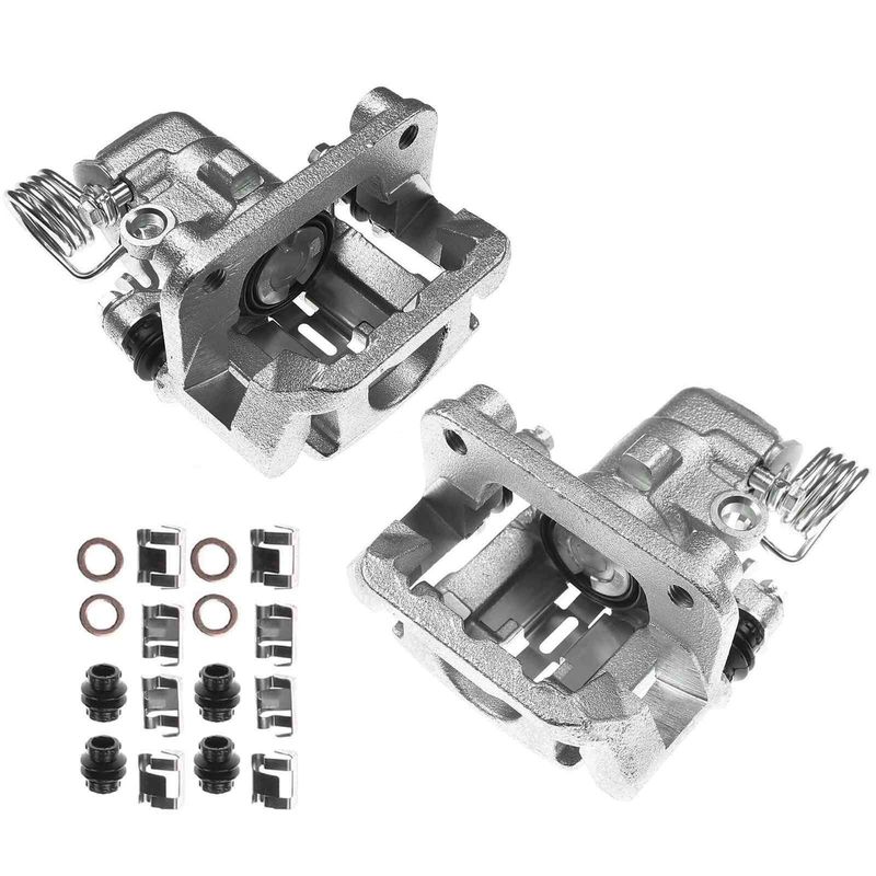 2x Rear Brake Caliper with Bracket for Ford Mustang SVT 1994-1998