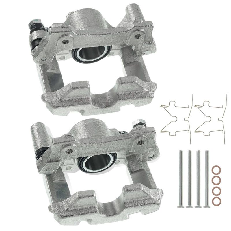 2x Rear Brake Caliper with Bracket for Lexus GS350 GS450h GS460 2007-2011