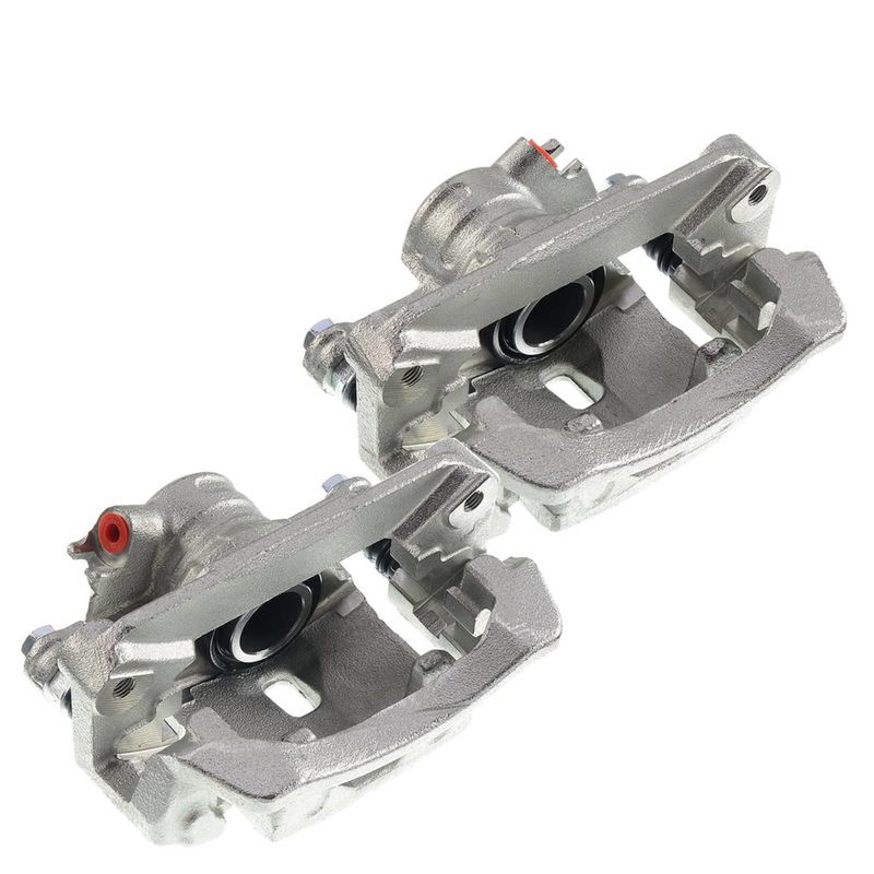 2x Rear Brake Caliper with Bracket for Subaru Forester 2009-2013 Impreza WRX